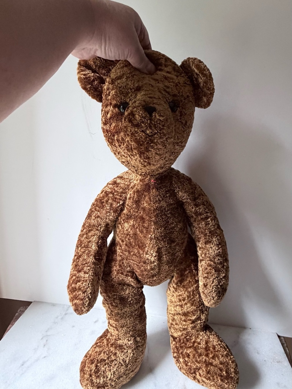 Brown Plush Teddy Bear Soft Stuffed Toy for Kids - Picture 4 of 9